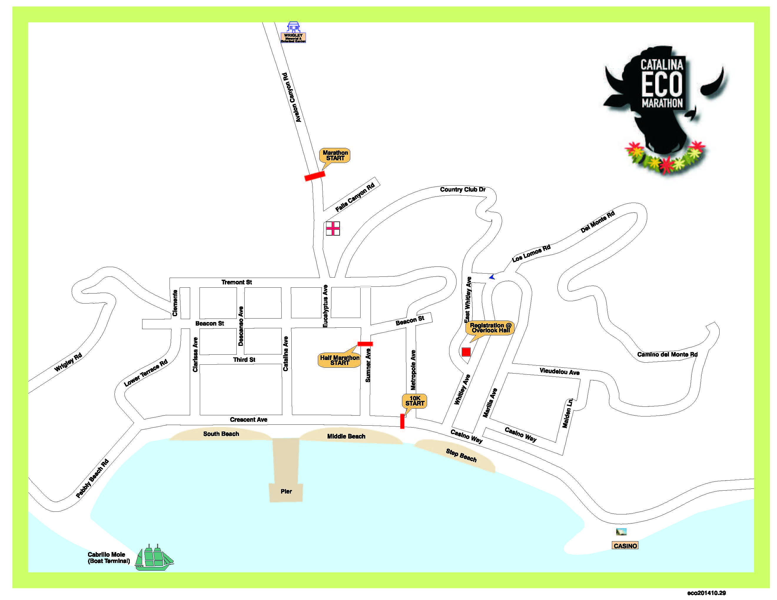 startline map